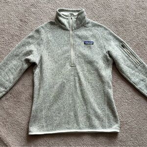 Patagonia Light Gray Fleece Jacket